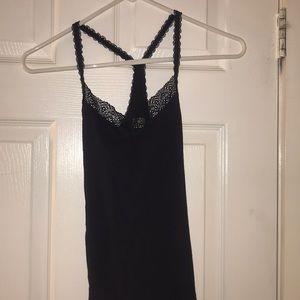 Navy blue Hollister tank top